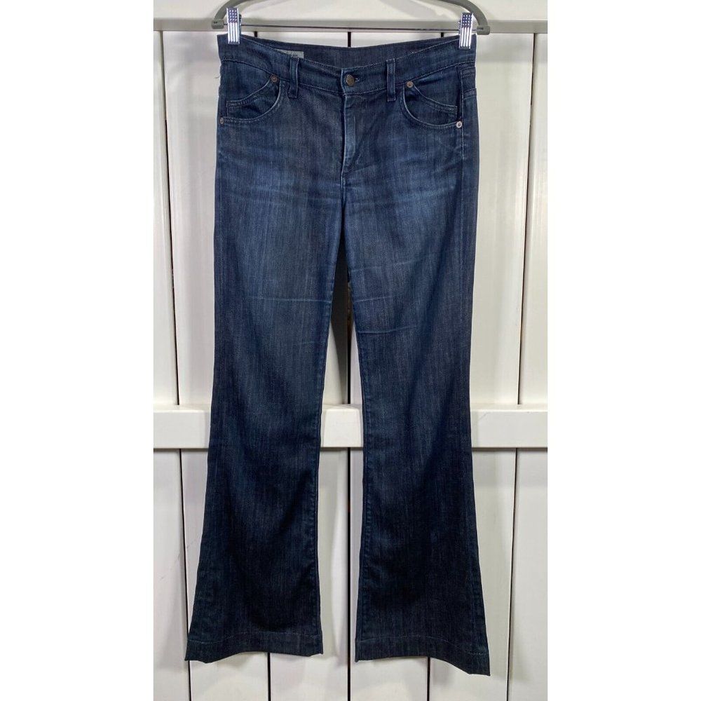 Citizens Of Humanity Women's Button #251 High Rise Wide Leg Stretch Size 28